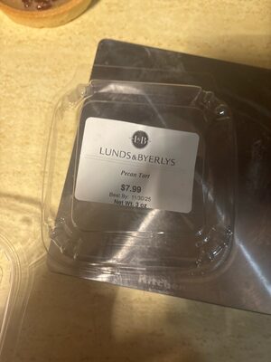 Pecan Pie Tart Lunds & Byerlys