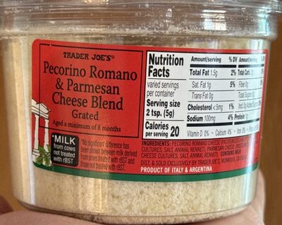 Pecorino Romano & Parmesan Cheese Blend