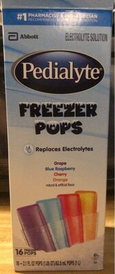 pedialyte freezer pops