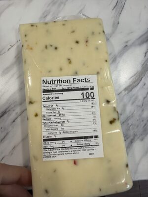 Pepper Jack Cheese