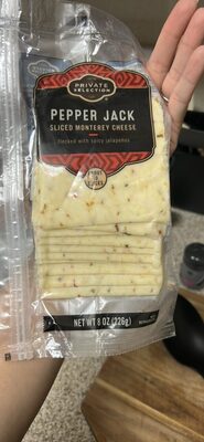 PEPPER JACK SLICED MONTEREY CHEESE