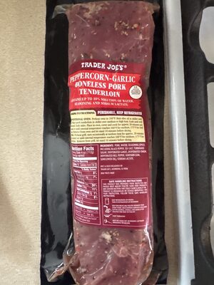 Peppercorn Garlic Boneless Pork Tenderloin