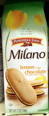 Pepperidge farm cookies lemon