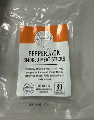 PepperJack Smoked Meat Sticks