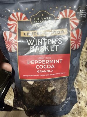 Peppermint Cocoa Granola