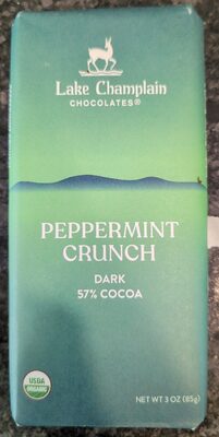 Peppermint Crunch Dark Cocoa 57% Chocolate