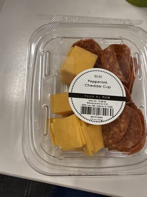 Pepperoni And Cheddar Cup