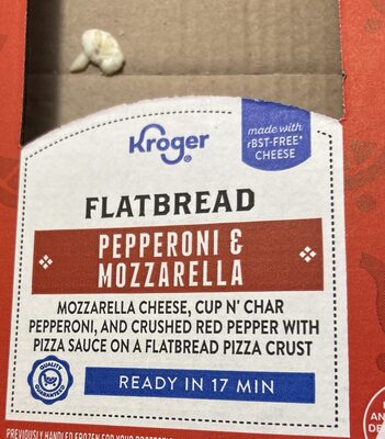 Pepperoni And Nozzle Flatbread