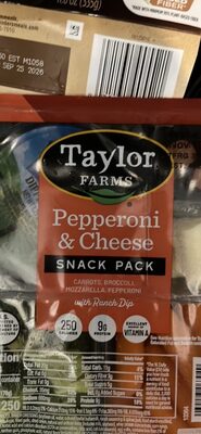 Pepperoni & Cheese Snack Pack