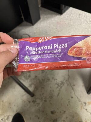 Pepperoni Pizza Stuffed Sandwich