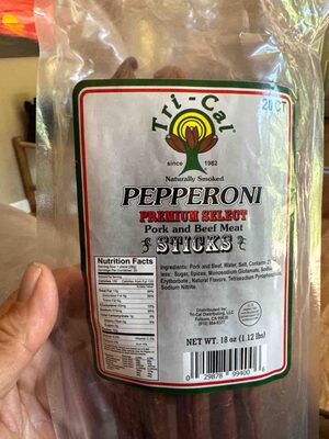 Pepperoni Premium Select Pork And Beef Meat Sticks