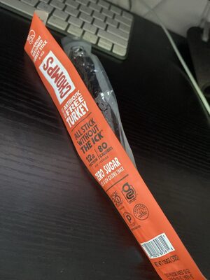 Pepperoni seasoned turkey stick