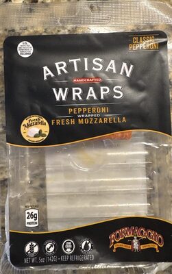 Pepperoni Wrapped Fresh mozzarella