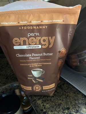 Perk Energy + Protein Chocolate PB Flavor