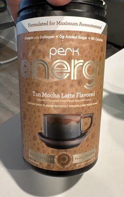 Perk Energy Tan Mocha Latte