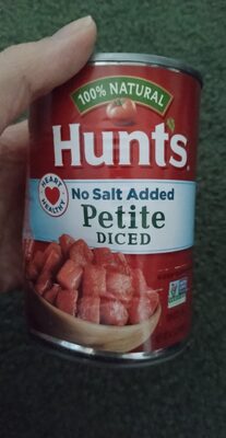 Petite Diced Tomatoes No Salt Added