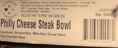 Philly Cheese Steak Bowl
