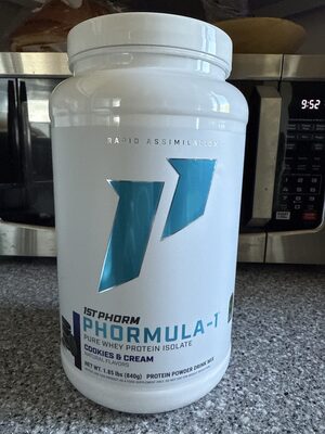 PHORMULA-1 Pure Whey Protein Isolate Cookies & Cream