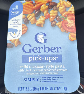 pick-ups Mild Mexican-Style Pasta with Black Beans & Seasoned Carrots