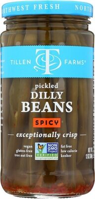 Pickled Dilly Beans Spicy