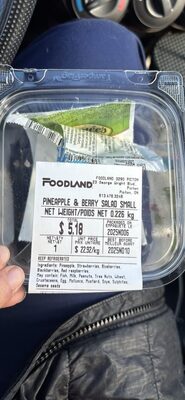 Pineapple & Berry Salad Small