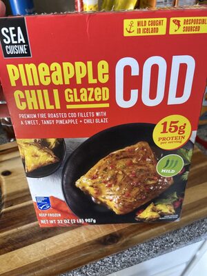 Pineapple Chili, Glazed Cod