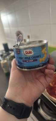 Pineapple Chunks in Syrup