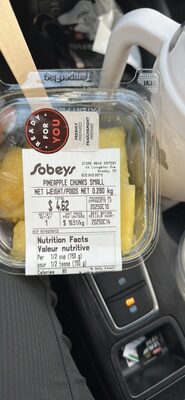 Pineapple Chunks Small