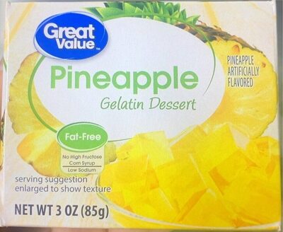 Pineapple Gelatin Dessert