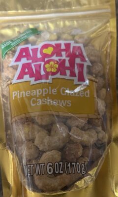 Pineapple Glazed Cashews