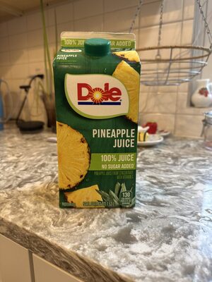 Pineapple Juice 100% Juice No Sugar Added