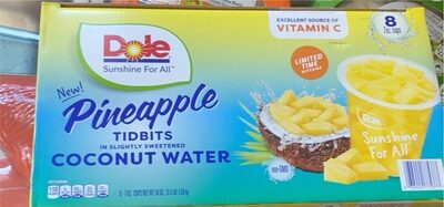 Pineapple Tidbits In Coconut Water