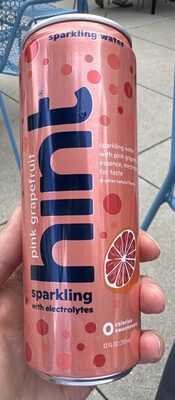 Pink Grapefruit Sparkling Water