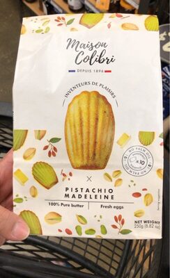 Pistachio Madeleine