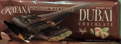 Pistachio with Kunafe Dubai Chocolate