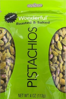 Pistachios - Roasted and Salted (no shells)