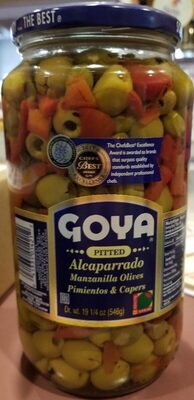 Pitted Alcaparrado Manzanilla Olives Pimientos & Capers