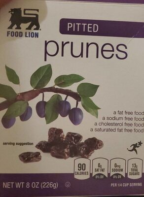 Pitted Prunes