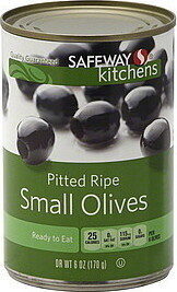 Pitted Ripe Small Olives