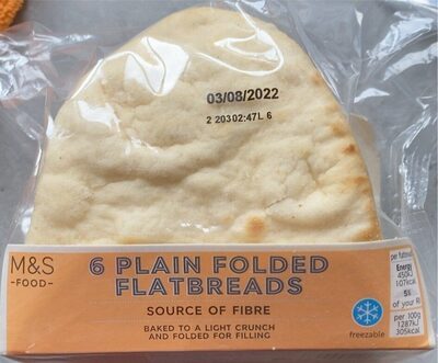 Plain Folded Flatbread