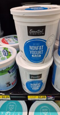 Plain nonfat yogurt