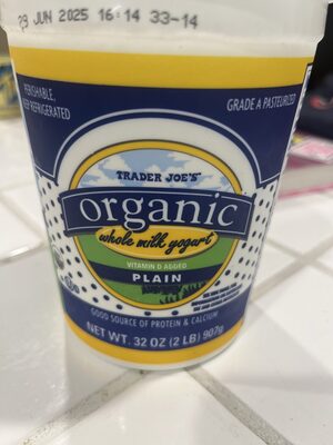 Plain Whole Milk Yogurt