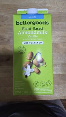 Plant-Based Almond Milk Unsweetened