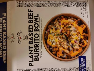 Plant based beef burrito bowl