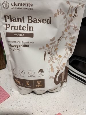 Plant Based Protein Vanilla With Functional Superfoods Ashwagandha & Brahmi