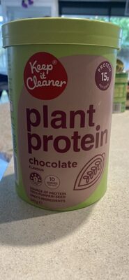 plant protein chocolate flavour