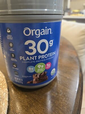 plant protein chocolate shake