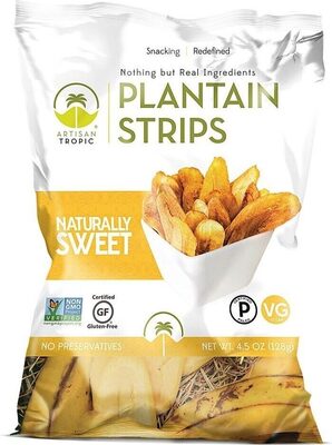 Plantain Strips Naturally Sweet