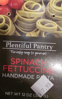 Plentiful Pantry Spinach Fettucine