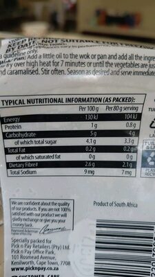 PnP Julienne Stirfry 420g